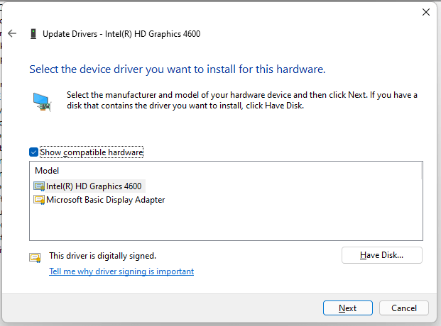 Update graphic drivers sale