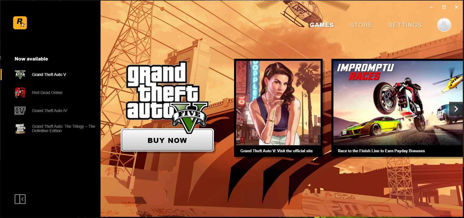 ANNOUNCEMENTS PC DOWNLOAD THE ROCKSTAR GAMES LAUNCHER Rockstar '3
