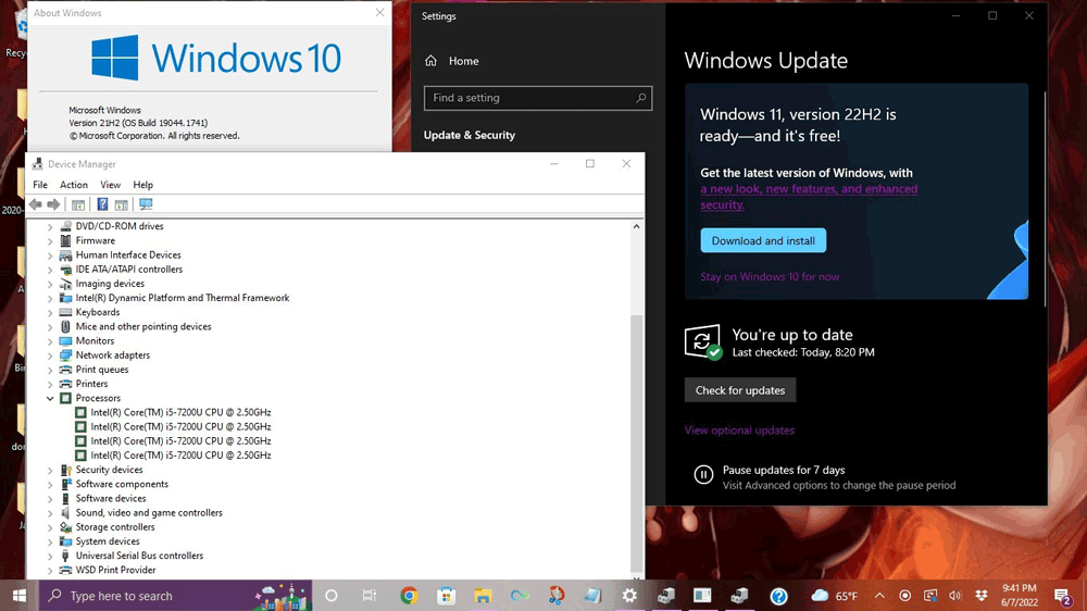 unsupported PSs accidentally receive Windows 11 22H2