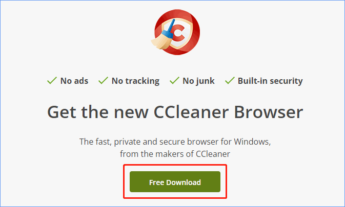 deos ccleaner clean chrome download