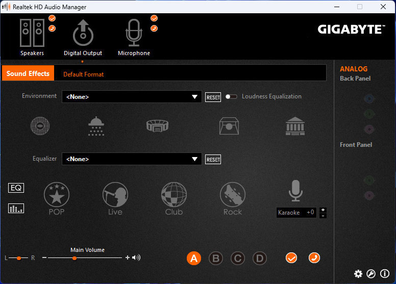 Gigabyte audio driver. High Definition Audio эквалайзер. Realtek Audio панель. Диспетчер звука Gigabyte.