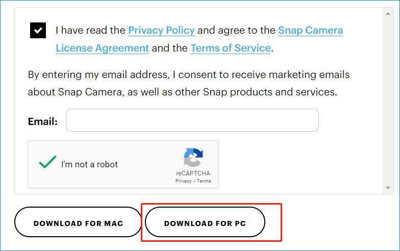 download snap camera windows 8