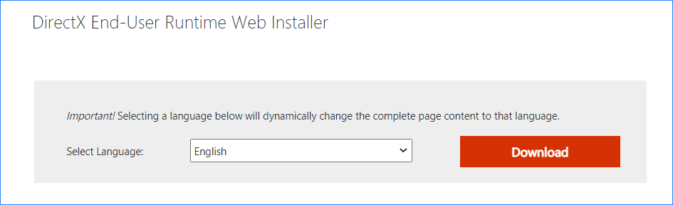download DirectX