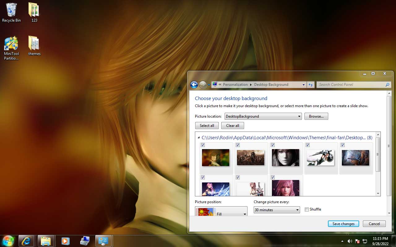 windows 7 themes download