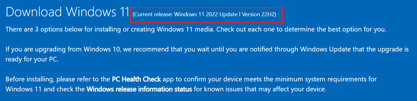 download Windows 11 2022 Update
