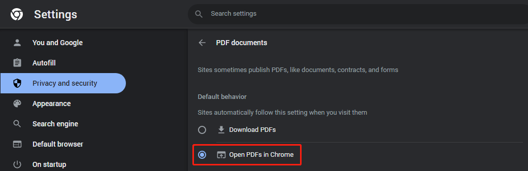 How To Disable Or Enable Chrome PDF Viewer MiniTool how-to-disable-or-enable-chrome-pdf-viewer-minitool