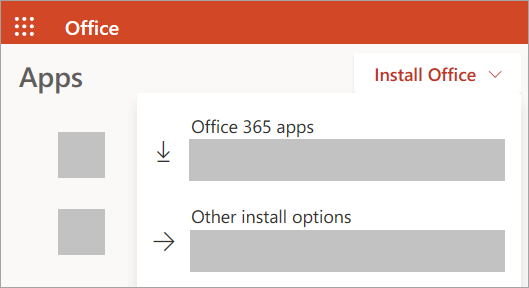 click Other install options