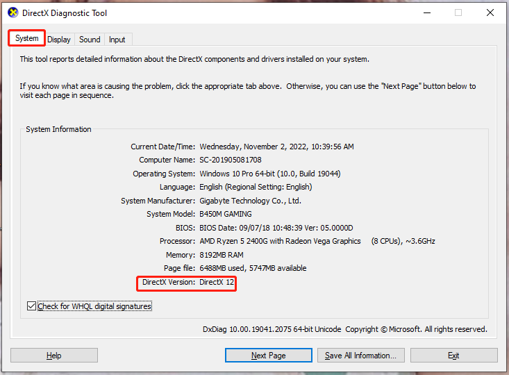 DirectX 12 (Ultimate) Download for Windows 10/11 PC - MiniTool