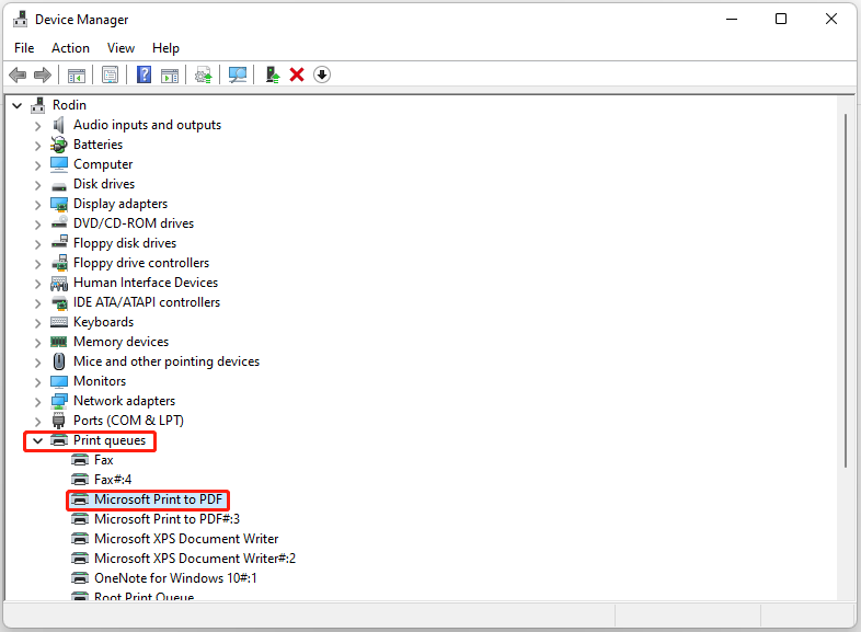 how can i install microsoft print to pdf in windows 10