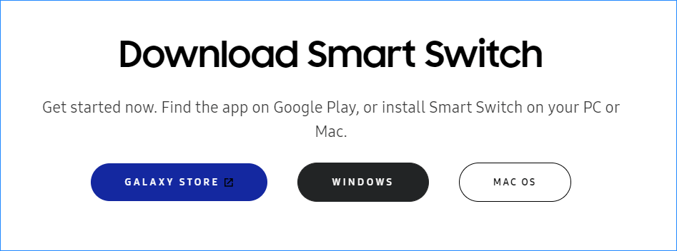 Samsung Smart Switch download
