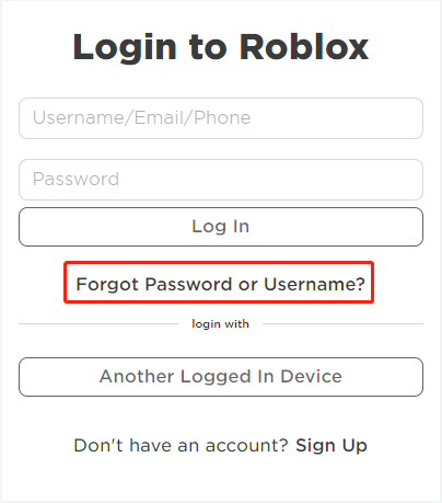 Forgot Roblox Password? Here Are Three Ways for You to Reset It