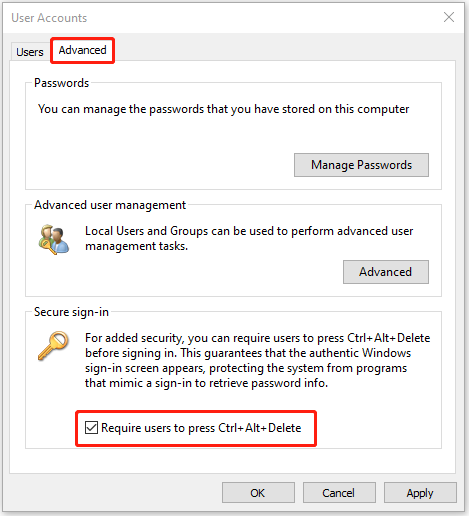 What Is Windows Security Button? Where Is It? How to Enable It?