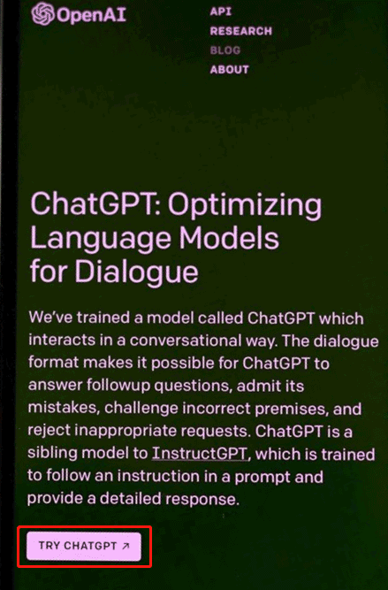 try ChatGPT on Android
