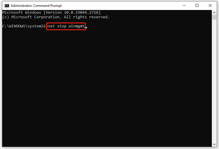 WMI Repository Verification Failed with 0x80041003 or 0x80070005 - MiniTool
