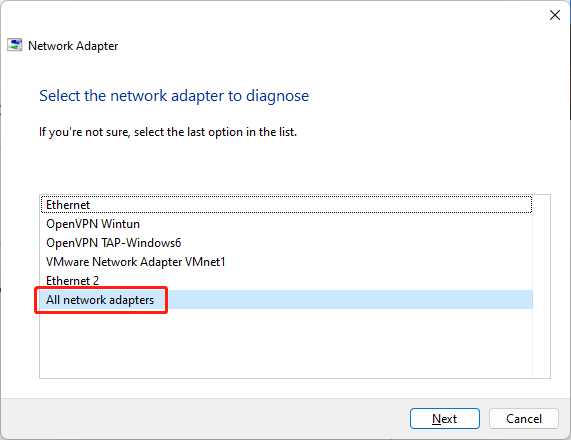 your computer was not assigned an address from the network (by the dhcp server) 0x79 select the network adapter to diagnose