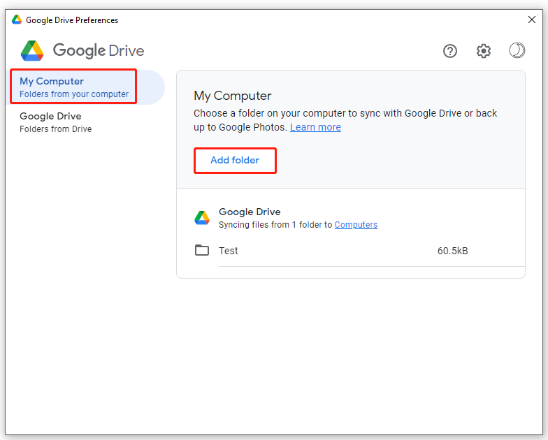 how to backup windows 10 to google drive