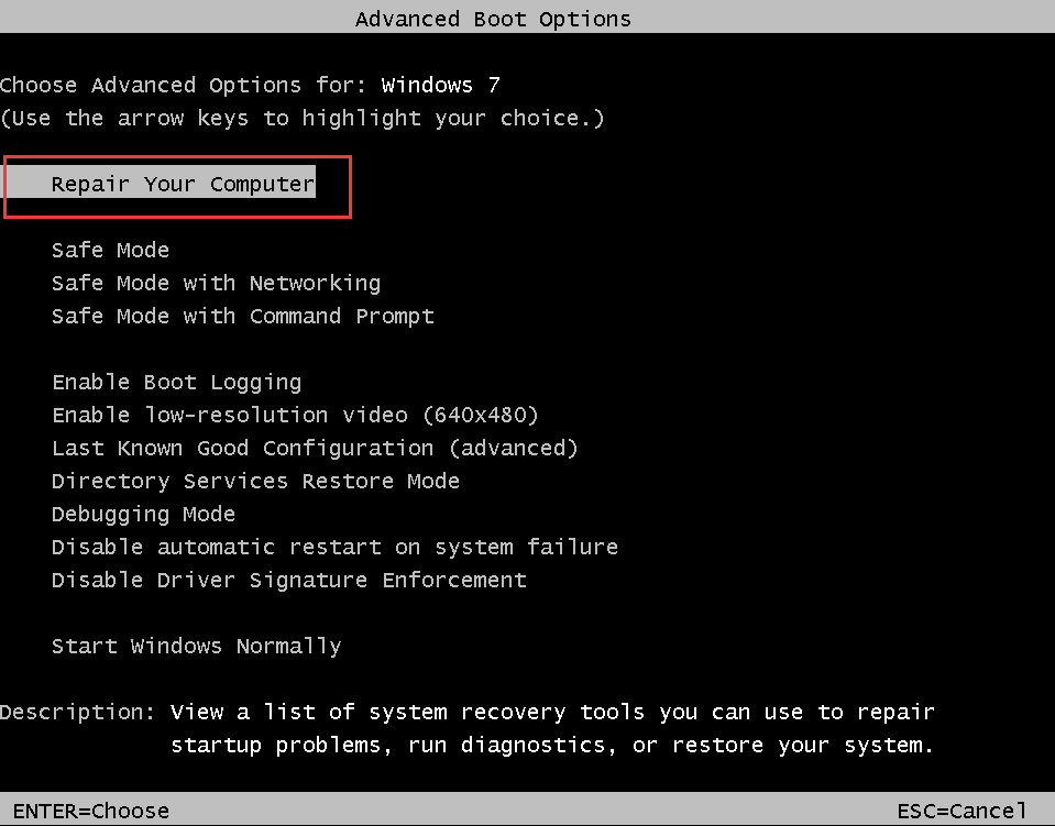 Repare seu computador