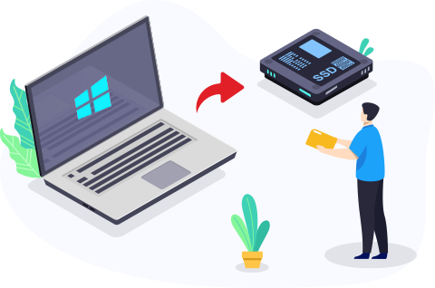 Copia disco/migra SO.