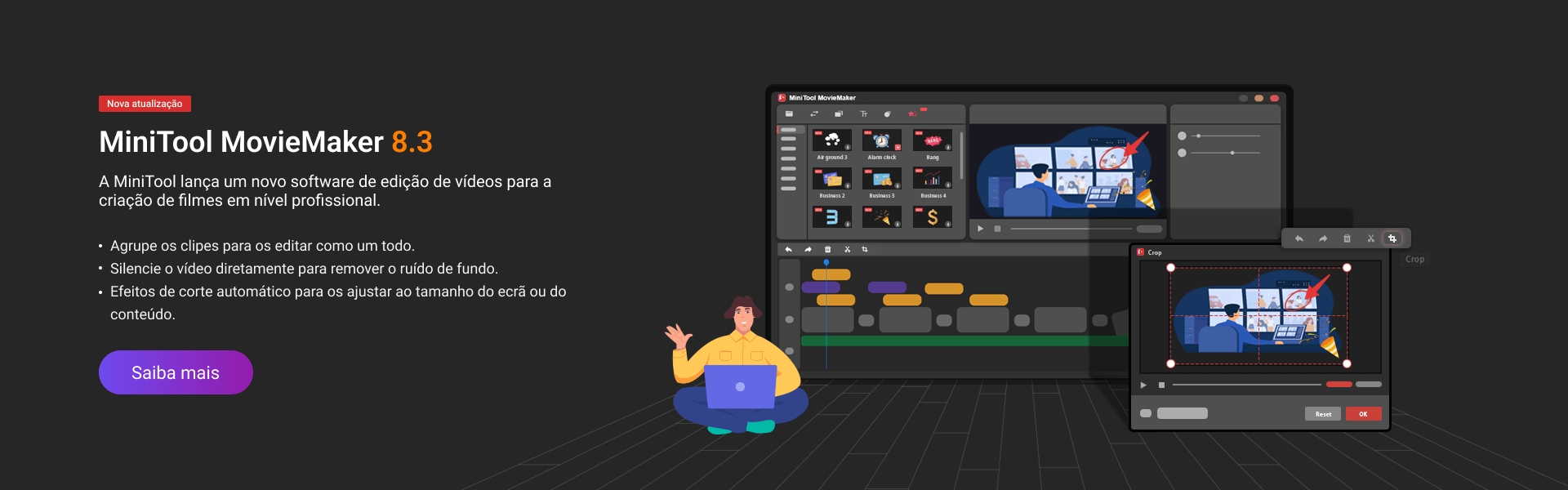 MiniTool MovieMaker New Update